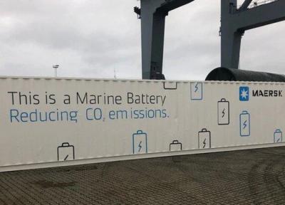 باتری 600 کیلووات ساعتی برق یک کشتی را تأمین می نماید