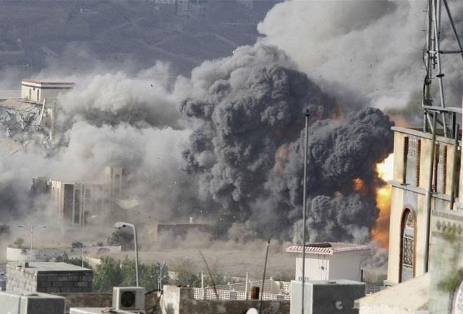 ادامه حملات ائتلاف سعودی به یمن برای دومین روز متوالی