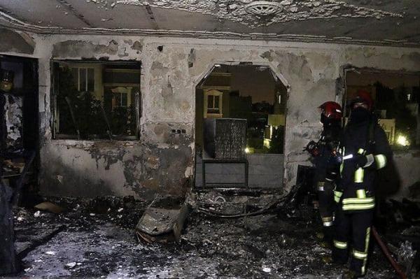 آتش سوزی در سنقروکلیایی باعث سوختگی اعضای یک خانواده شد
