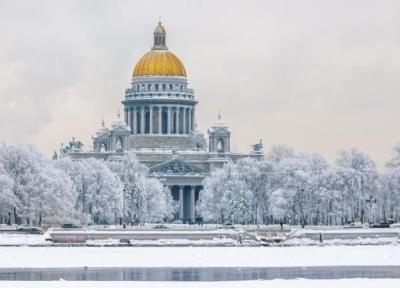 سن پترزبورگ در زمستان؛ یک ترکیب زمستانی اصیل!